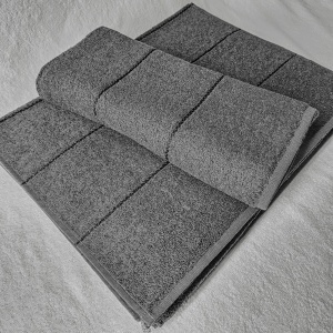 Prosoape de baie CAIRO, 50x90, 600g/mp, gri antracit