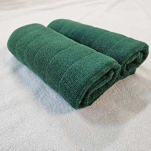 Prosop bumbac fata Duo verde