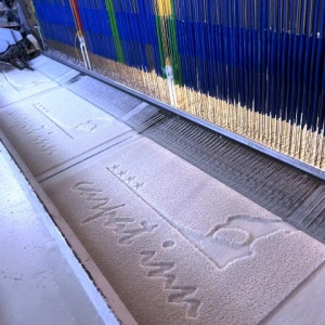 Prosop bumbac cu logo-ul tau personalizat în țesătură - în relief - Img 2