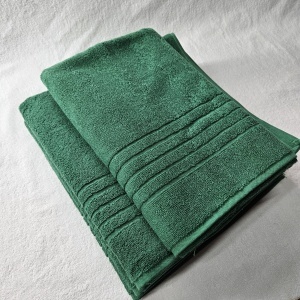 Prosop bumbac italian style verde