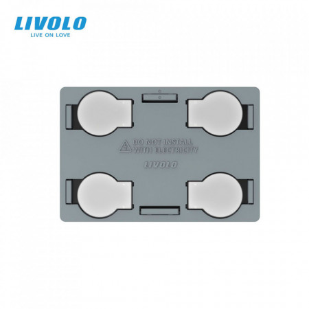 Modul intrerupator tactil simplu pentru patru circuite seria C9