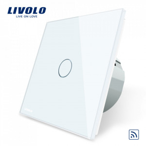intrerupator-wireless-radio-cu-telecomanda-livolo-sticla-alb