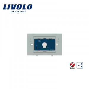 Modul pentru intrerupator tactil simplu cap-scar/cap-cruce din sticla SMART ZigBee seria C9
