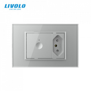 intrerupator-tactil-modular-priza-gri