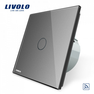 intrerupator-wireless-radio-cu-telecomanda-livolo-sticla-gri