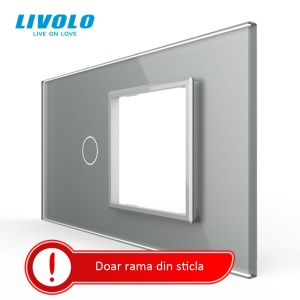 Panou frontal din sticla 4M pentru intrerupator si priza seria C9 - Img 3