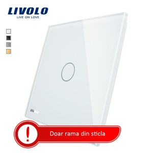 panou-sticla-intrerupator-touch-livolo-alb
