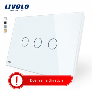 panou-sticla-triplu-intrerupator-totuchscreen-alb