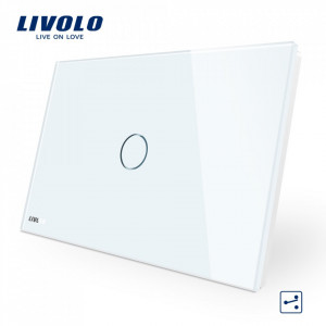 intrerupator modern design deosebit alb cap-scara