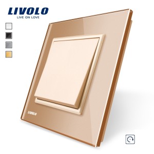 Intrerupator mecanic simplu cu revenire cu rama din sticla seria C7