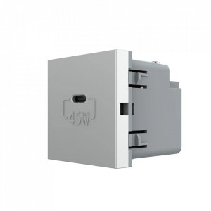 modul-priza-usb-c-gri