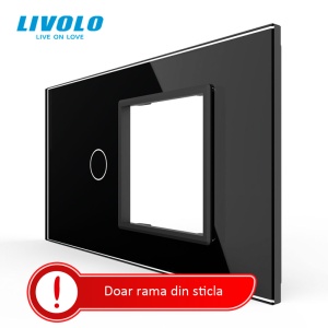 Panou frontal din sticla 4M pentru intrerupator si priza seria C9 - Img 4