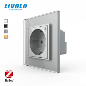 Priza simpla schuko SMART ZigBee seria C7 (standard german)