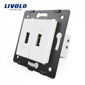 modul-priza-usb-alb