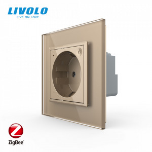 priza smart livolo auriu