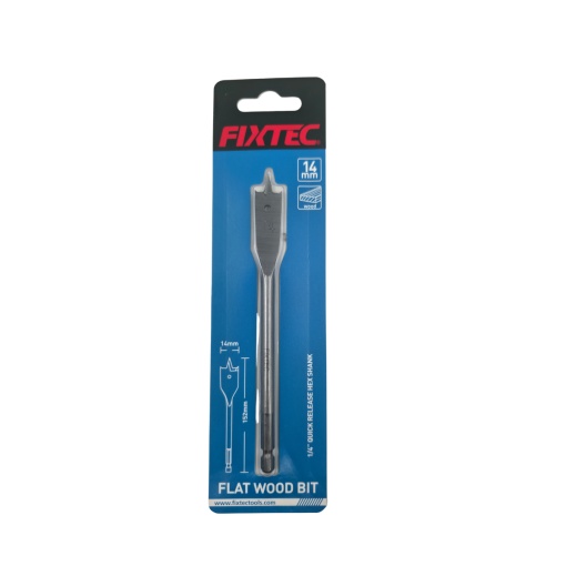 Burghiu plat lemn FIXTEC 14 mm x 152 mm
