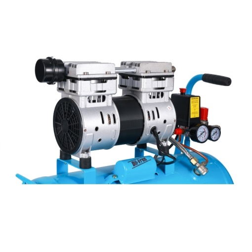 Compresor aer FIXTEC 1HP, 24L, fara ulei, portabil - Img 6