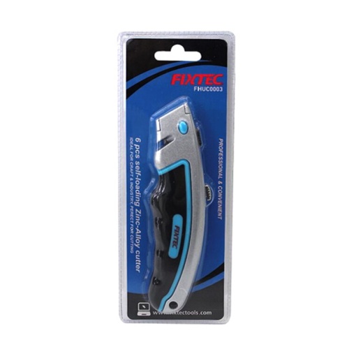 Cutter FIXTEC auto‑incarcabil cu 6 lame metalice - Img 4