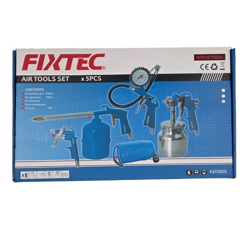 Set 5 Unelte Pneumatice FIXTEC Standard UE, Profesional - Img 7