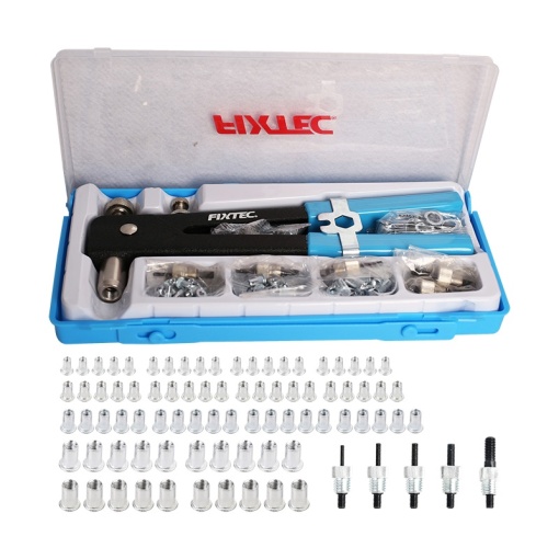 Set cleste nituri filetate cu 86 piese, 11", FIXTEC - Img 4