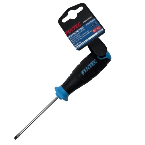 Surubelnita tip dreapta CR-V FIXTEC 3×75mm, varf magnetic