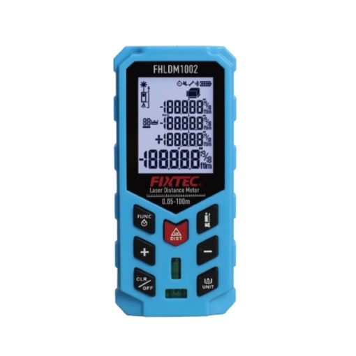 Telemetru laser FIXTEC Green Beam cu acumulator, masurare 100m - Img 2