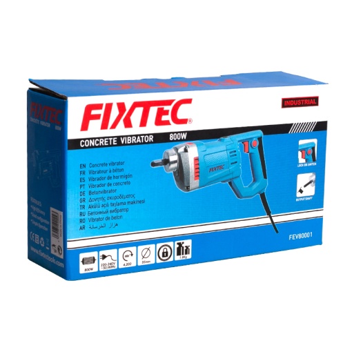 Vibrator Electric pentru Beton FIXTEC 800W 220V - Img 9