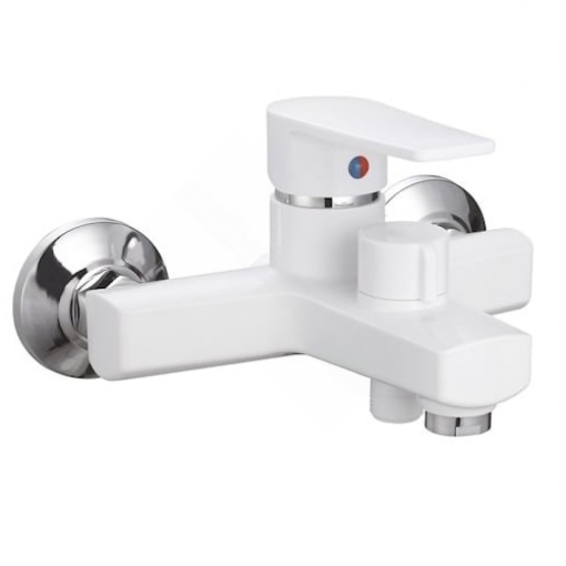 Baterie cada din plastic PLAMIX LEO-009 EURO, culoare White - Img 2