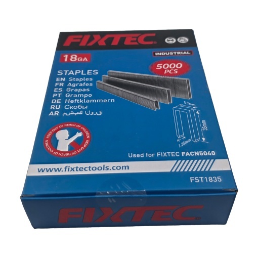 Capse tip Grapa FIXTEC GA‑18, 5.7×35 mm, 5000 bucăți - Img 2