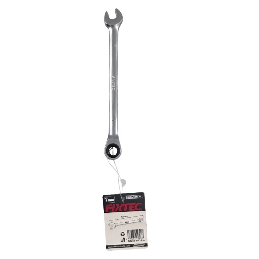 Cheie fixa clichet pivotant FIXTEC 7 mm 72‑dinti - Img 2