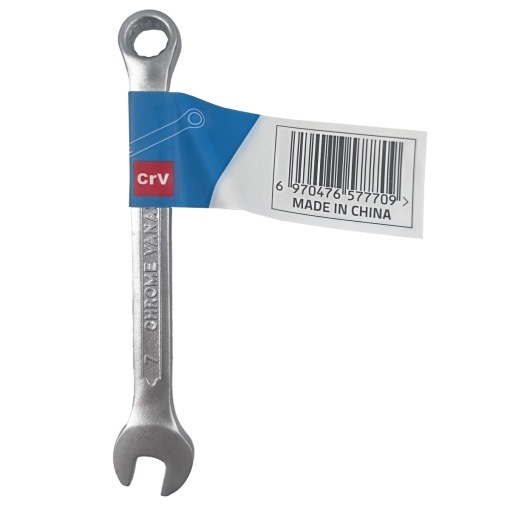 Cheie fixa inelara FIXTEC 7mm CR-V 30×24×13.5cm lucioasa - Img 2