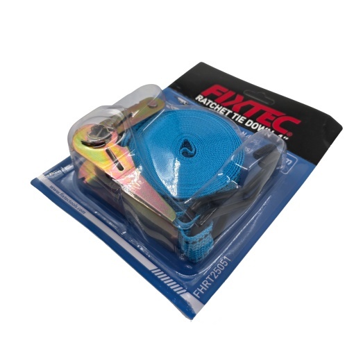 Chinga FIXTEC 1" 5m cu Clichet Aluminiu si Carlige - Img 4