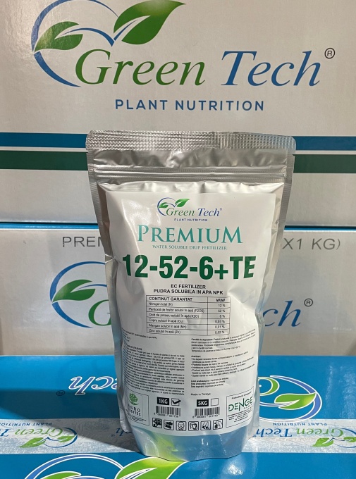 Fertilizant Premium 12-52-6+TE Green Tech, solubil in apa - Img 2