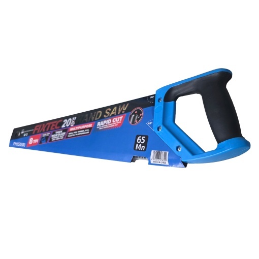 Fierastrau manual FIXTEC 500 mm (20″) 8 TPI otel 65 Mn - Img 3