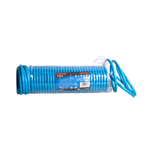 Furtun Aer FIXTEC 5m Poliuretan Flexibil 1/4" - Img 5