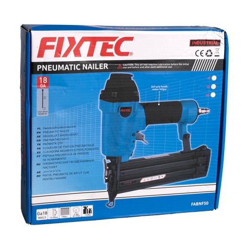 Pistol Cuie cu Aer FIXTEC 50mm Aluminiu 18Ga - Img 15
