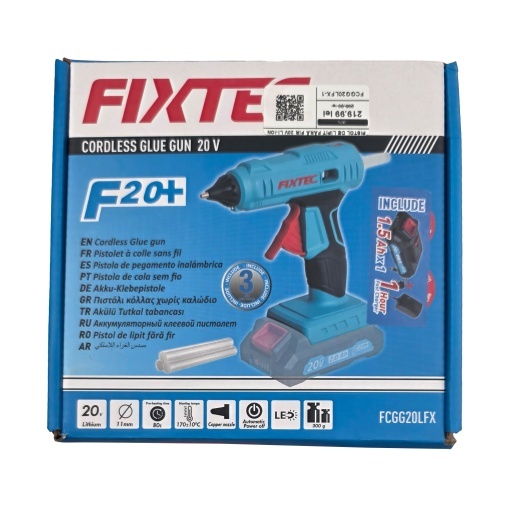 Pistol De Lipit Fara Fir FIXTEC 20V Li‑Ion Profesional, Incalzire Rapida - Img 5
