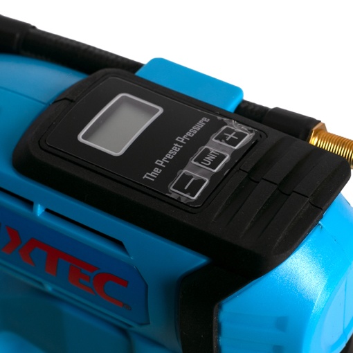 Pompa aer FIXTEC 20 V (fara baterie) – presiune 150 PSI LCD - Img 5
