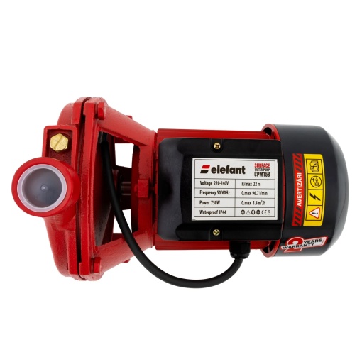 Pompa de suprafata Elefant Bolt, 550W, 100 l/min, ejector inclus - Img 2