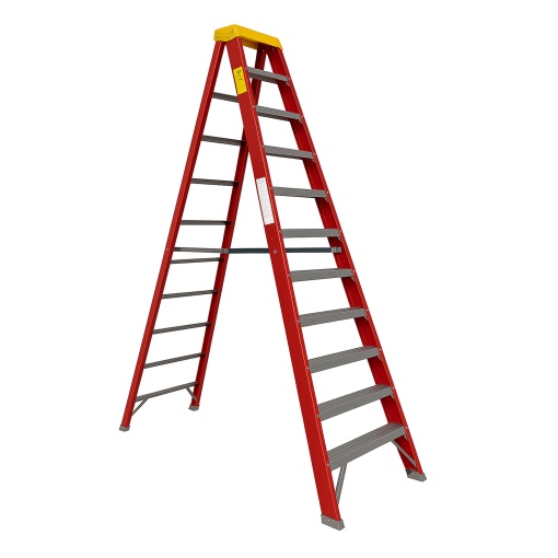 Scara Pliabila din Fibra de Sticla 3m 10 Trepte Heimdall - Img 2