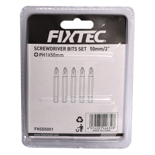 Set 5 varfuri PH1 magnetice FIXTEC S2 50 mm - Img 4