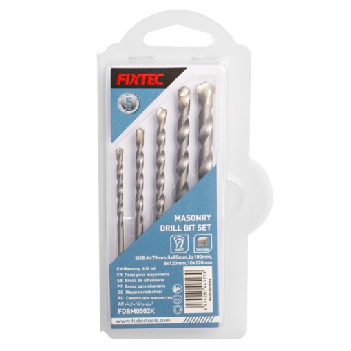 Set burghie beton FIXTEC 2 buc SDS‑Plus 5–12 mm