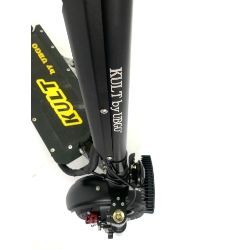 Trotineta electrica KULT UBGO III, motor 1000W, baterie 48V/24Ah, autonomie 70-100km, viteza 60km/h, roti 10inch, negru - Img 6
