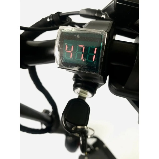 Trotineta electrica KULT UBGO III, motor 1000W, baterie 48V/24Ah, autonomie 70-100km, viteza 60km/h, roti 10inch, negru - Img 16
