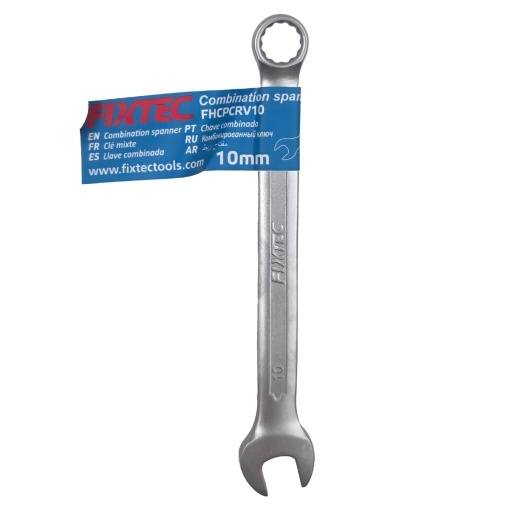Cheie fixa inelara FIXTEC 10mm CR-V 30×15×16cm lucioasa