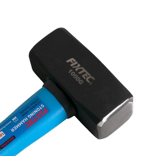 Ciocan Stanca FIXTEC 1000 g cu Maner Fibra de Sticla - Img 6