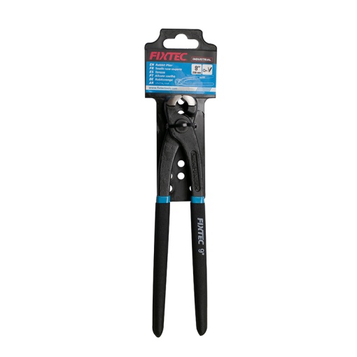 Cleste cu taiere frontala FIXTEC de 9'' inch din otel Cr-V – pentru sarma si cuie