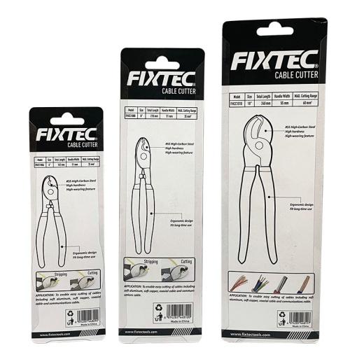 Cleste pentru Taiat Cabluri FIXTEC 6" din Otel Forjat - Img 7