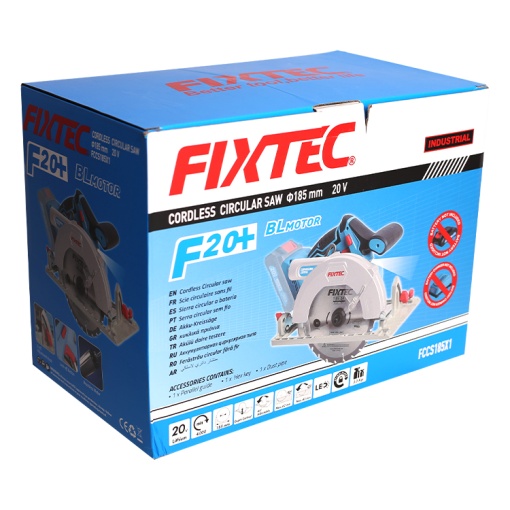 Fierastrau circular FIXTEC 185mm Brushless 20V - Img 6