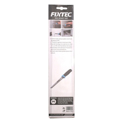 Fierastrau pentru gips-carton FIXTEC 150 mm cu maner TPR - Img 6